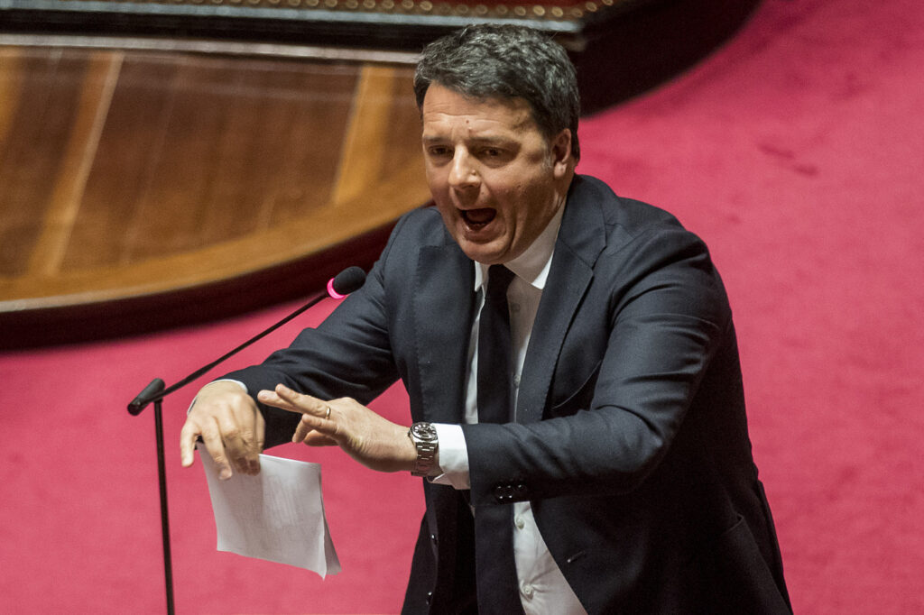 renzi lockdown totale